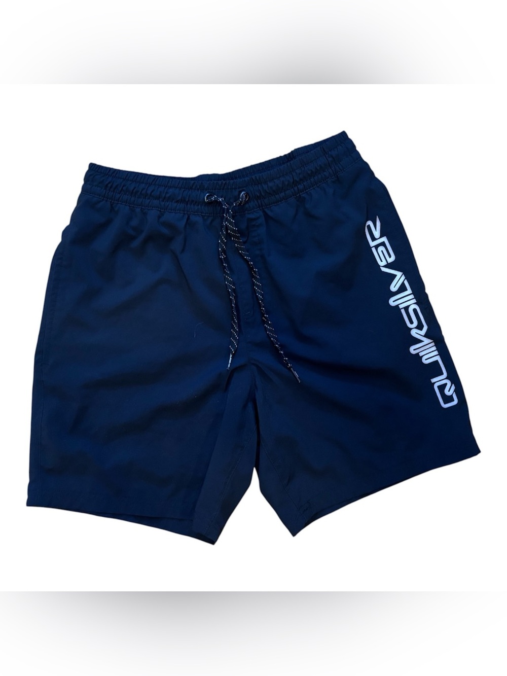 Quiksilver black Logo Swim Trunks size S